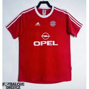Bayern Munich 2001-2002 UEFA Retro Domácí Dres Krátký Rukáv